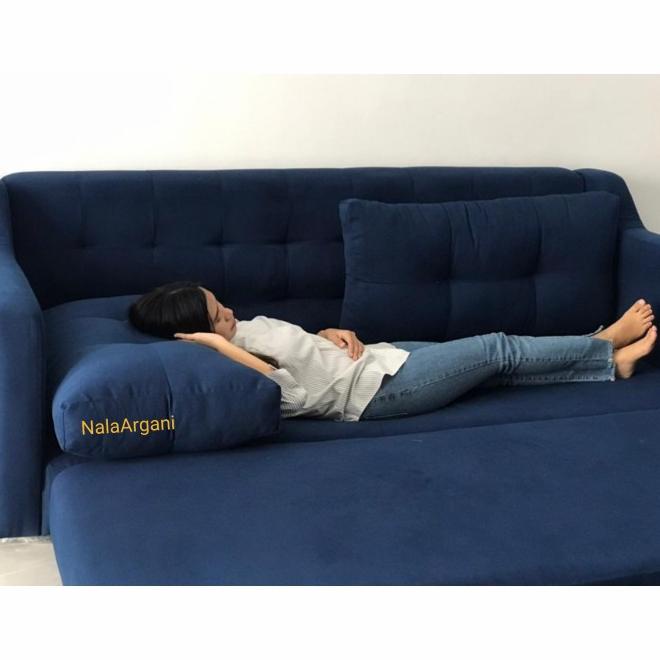 Sofa Bed Lipat | Nala Argani-Nanette| Ruang TV Keluarga Anti Air