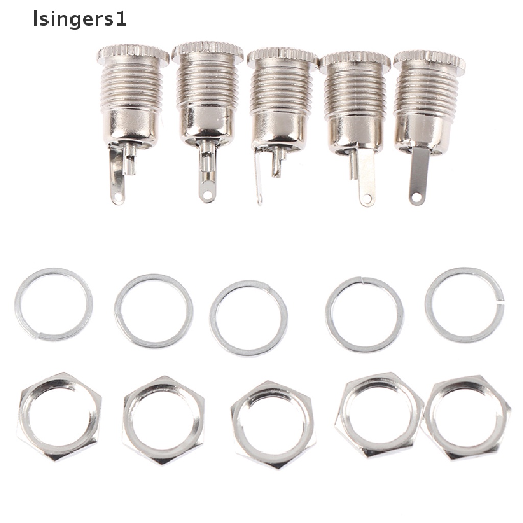 (lsingers1) 5pcs Jack Power DC099 5.5 X X2.5Mm Female