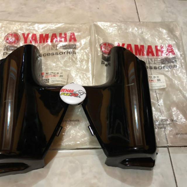 Tutup shock hitam fiz r original