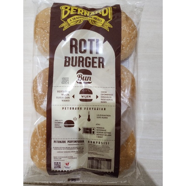 

ROTI BURGER BERNARDI ISI 6