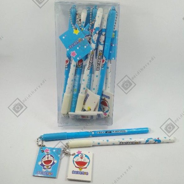 

Pulpen Gel Notes Doraemon 0.38mm 12 Pcs