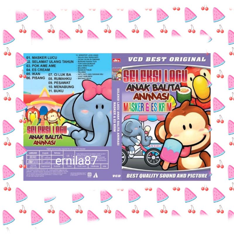 Kaset Video Lagu Anak Balita