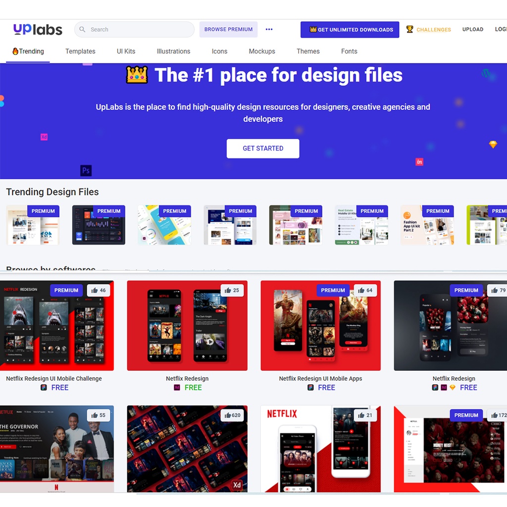 Jual Database 100.000 Uplabs Premium UI Kits, Template, Icon Dll | Shopee  Indonesia