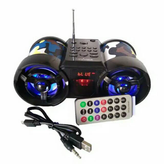 Speaker Advance TP-666 BT with antena and LED digital