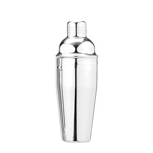 Shaker S/S 201 750 ML Alat Pembuat Minuman JS-006 Cocktail Shaker Food Grade Stainless Steel Housing