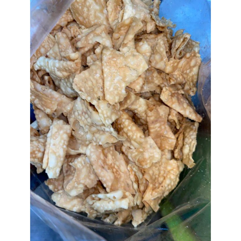 

kue Kering Kiloan. Kerupuk Pangsit Kiloan harga per 250 gram.