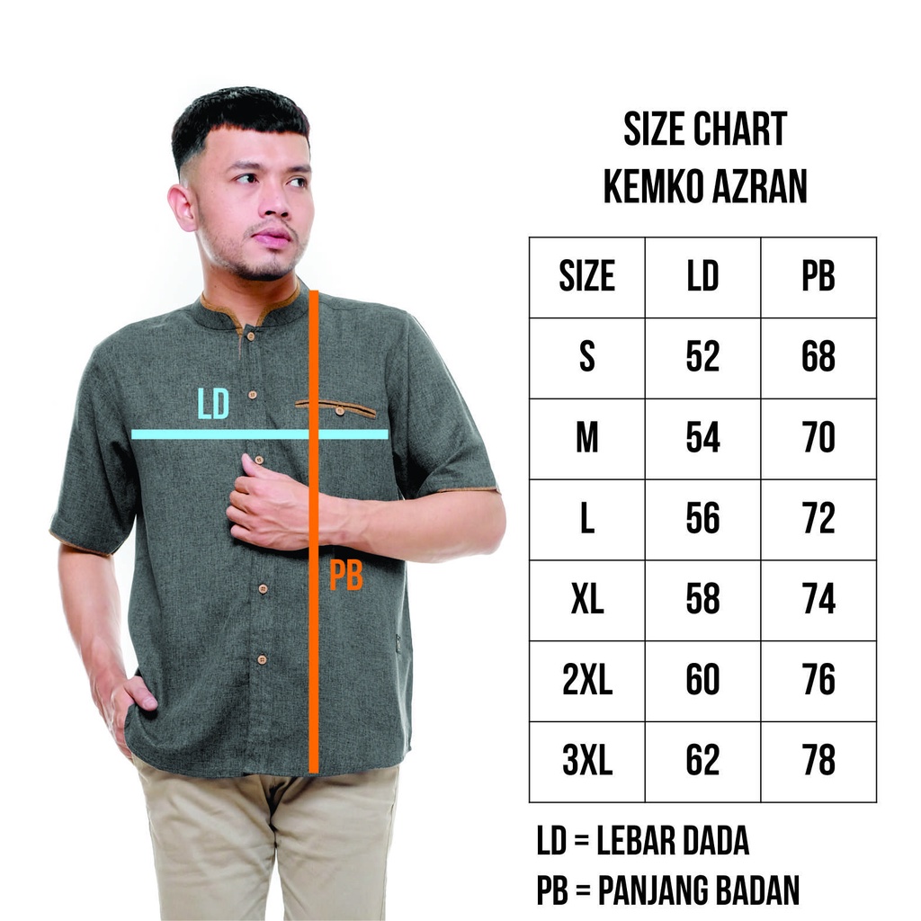 Kemeja Koko | Baju Koko | Kemko Azran (Mufatih) Abu Tua