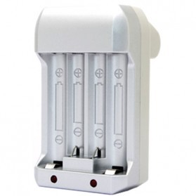 OPUS Charger Baterai for AA AAA Ni-Mh 4 Slot