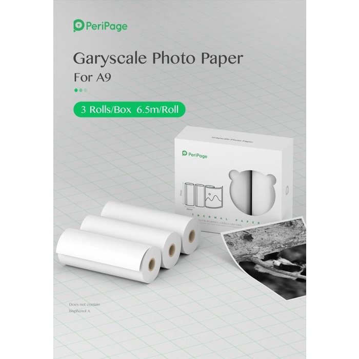 

Kertas Thermal Photo Paper Peripage A9