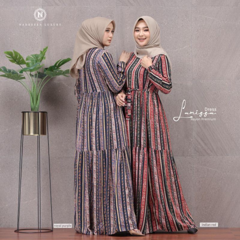 LARISSA FREE HIJAB & MASKER BY NADHEERA LUXURY