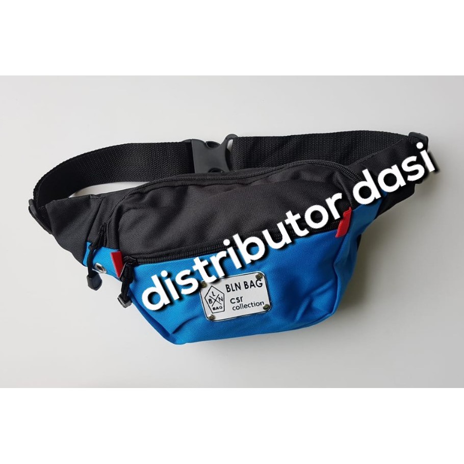 Tas Waist Bag Pria/Wanita Selempang Distro Oval ojol pinggang  distributor dasi