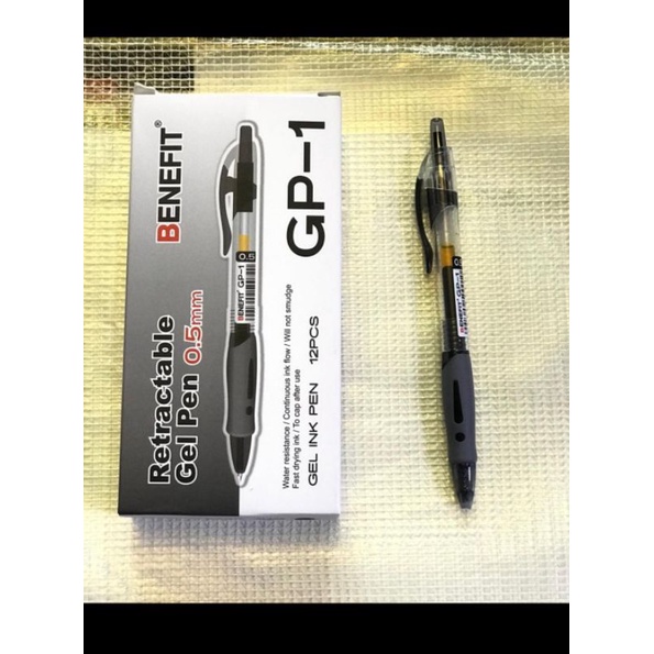 

1lsn (12pcs) Pen Gel Benefit Gp-1 0,5mm