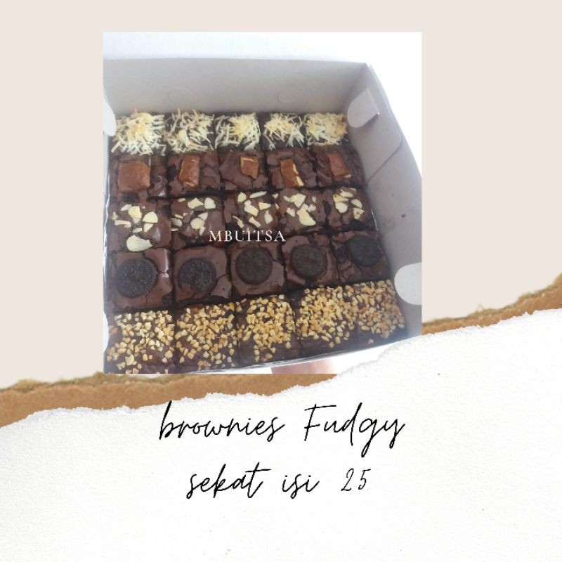 

BrowniesPanggangFudgy