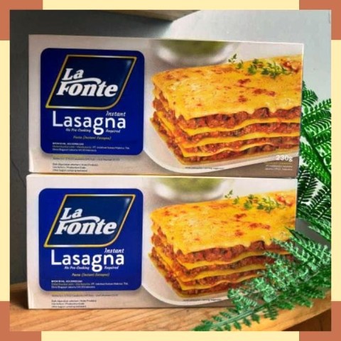 

LAFONTE lasagna instant indofood 450 gr