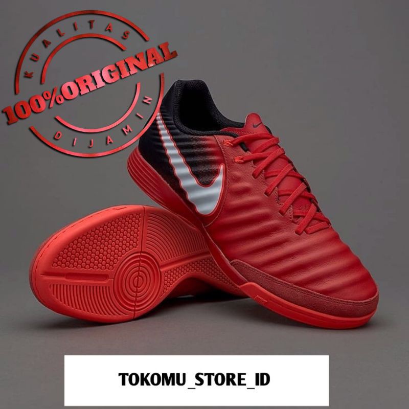 SEPATU MURAH ORIGINAL Nike Tiempo X Ligera IV Red Fire Pack IC
