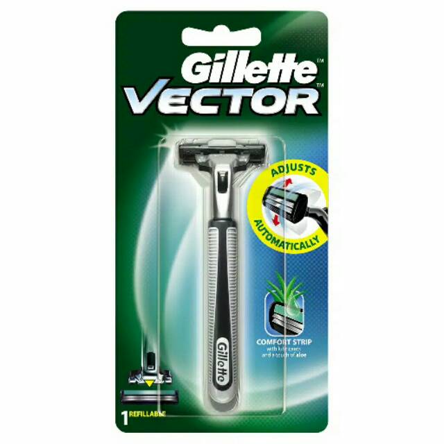 

Gillette pisau cukur Vector Razor 1 pcs LAST YEAR!!