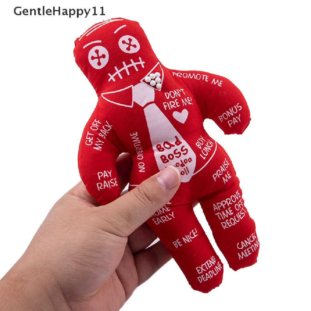 Gentlehappy Mainan Boneka Bad Boss Voodoo Bahan Polyester Handmade 20cm Untuk Hadiah / Pesta