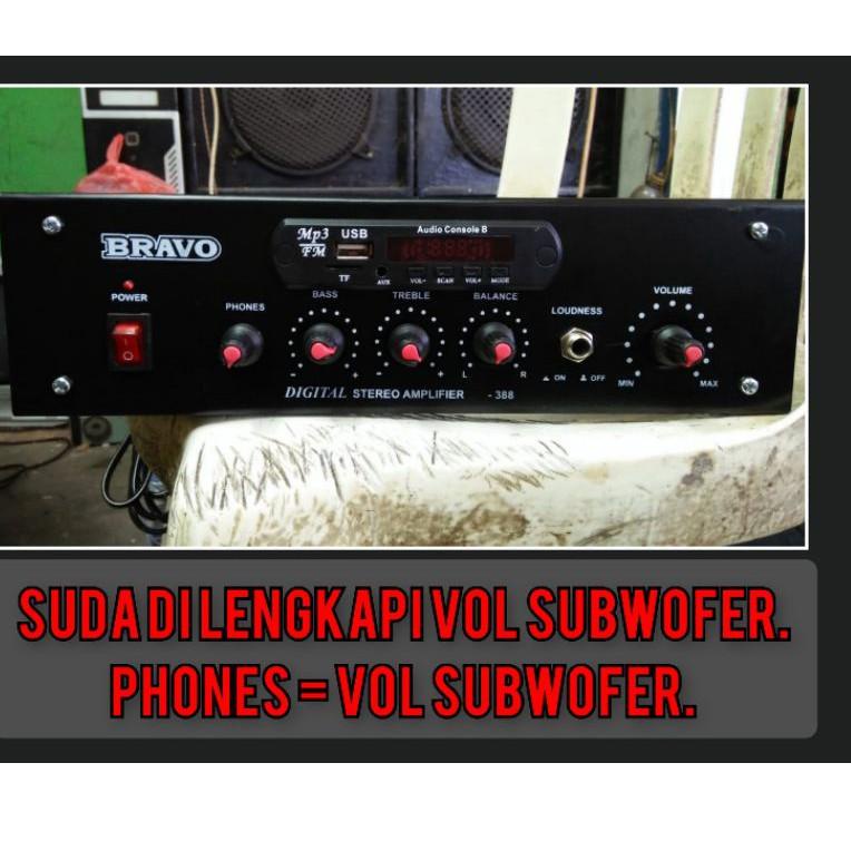 Best Seller || YARBB Power Amplifier Rakitan 5 A Amper Subwofer Bluetoth Karaoke //Harga Murah