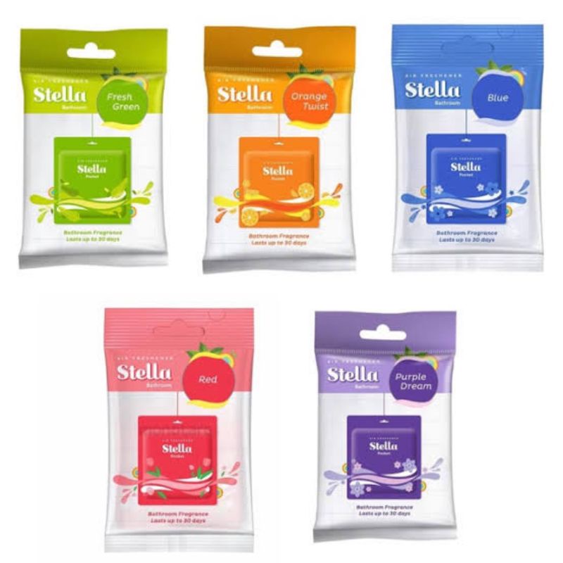 Stella Pocket Bathroom 10gr Tahan 30 Hari - Stella Pewangi Kamar Mandi - Pewangi Ruangan