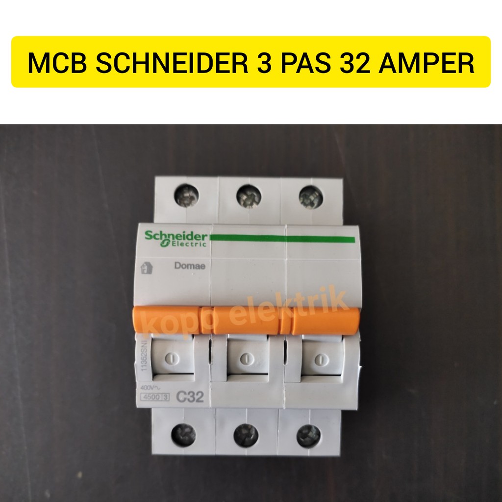 MCB Schneider Domae 3 PAS 32 Amper Original