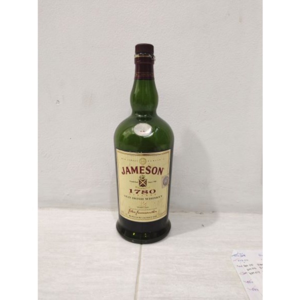 Botol Bekas Minuman Jameson 1780 Dublin Kuno Jadul Antik