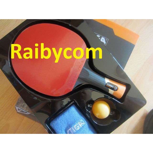 Bet Pingpong / Tenis Meja STIGA Carbo 6 Star Type Offensive Bat Serang