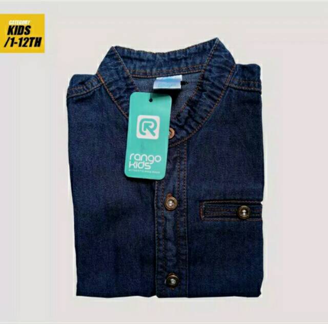 Kemeja Denim Anak Laki 1 - 10 tahun Oshkosh/Rongo