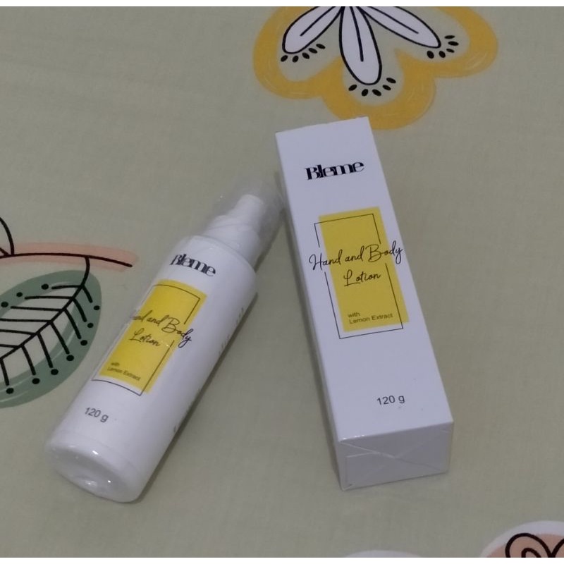 bleme hand and body lotion original