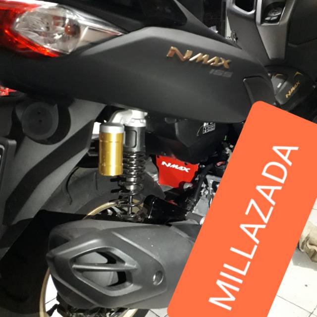 Mudflap nmax 2020 terbaru / karpet karet kolong belakang nmax 2020 terbaru