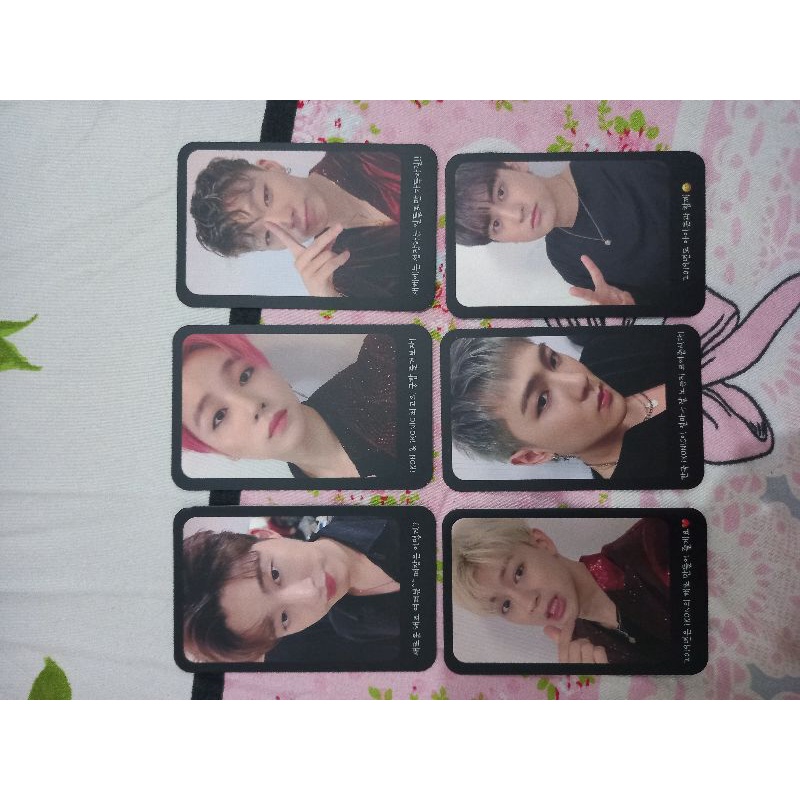 photocard / pc RARE encore ikon hanbin jinhwan bobby chanwoo yunhyeong donghyuk junhoe
