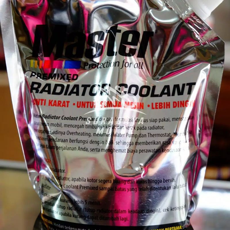 Master Coolant 1 Liter Air Radiator Hijau