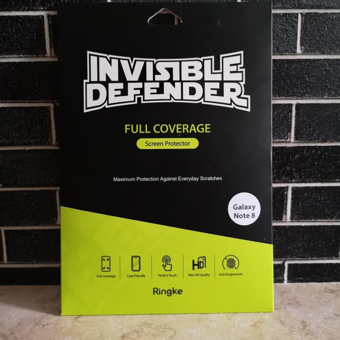 Ringke invisible defender full screen protector for samsung Note 8