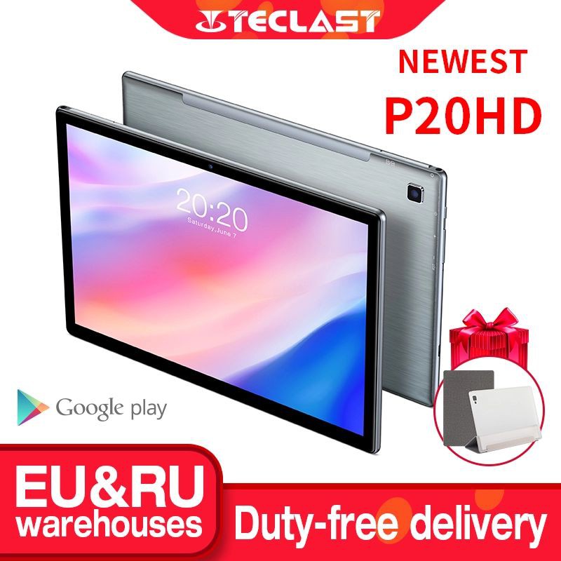 Teclast P20HD tablet 10.1 inch Octa core A55 Android 10 RAM 4GB/64GB Wifi