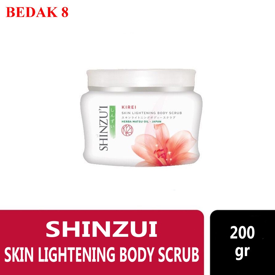 Shinzui Skin Lightening Body Scrub 100 gr | 200 gr/ Lulur Shinzui 100 gr | 200 gr