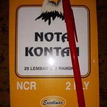 

(GOJEK GRAB) Buku Nota Kontan Kecil 2 rangkap