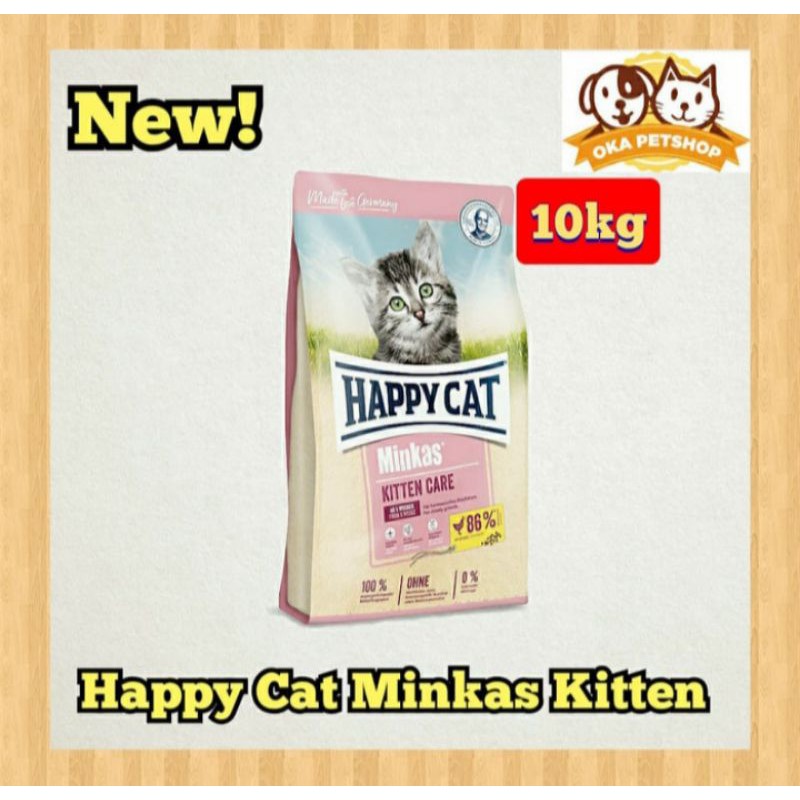 Happy Cat Minkas Kitten Care 10kg - Happy Cat Minkas - Happy Cat Kitten (Link Grab)