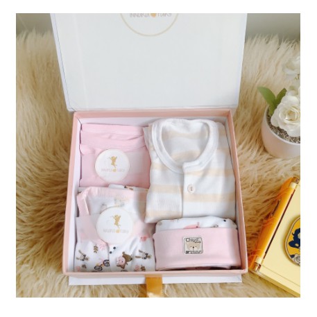 Hampers Newborn Anak Perempuan 10 Piece/ Kado Bayi Exclusive Chiyo