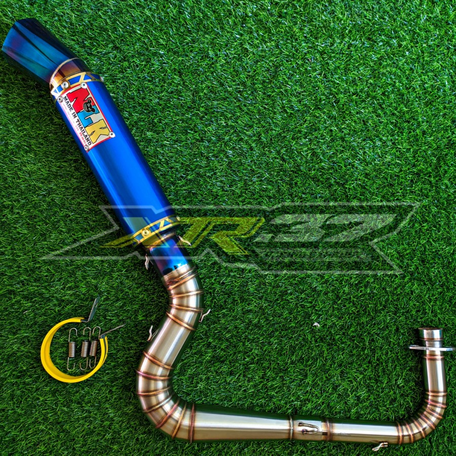 Knalpot Racing Mio-Mio Soul-Mio M3 NLK Diamond Leher Tinggi Fullsystem BERKUALITAS