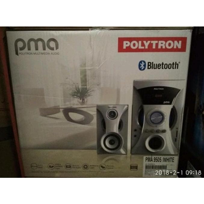 Polytron Pma-9505 Speaker Aktif Multimedia Pma9505 Bluetooth Karaoke