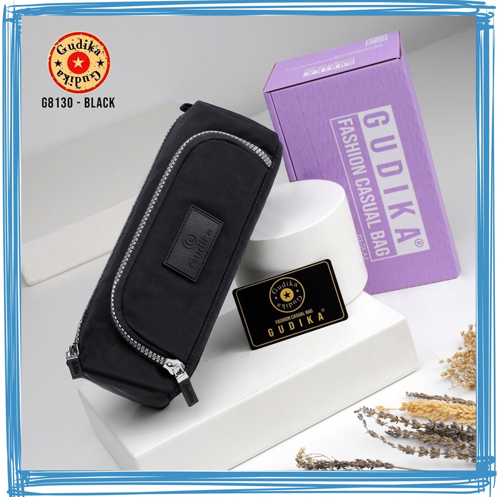 BIG SALE GUDIKA - Dompet Cosmetik Wanita Fashionable Original 8130 Import Terbaru - dompet uang - dompet sekolah - tempat kosmetik - pouch - organizer bag - dompet mutlifungsi