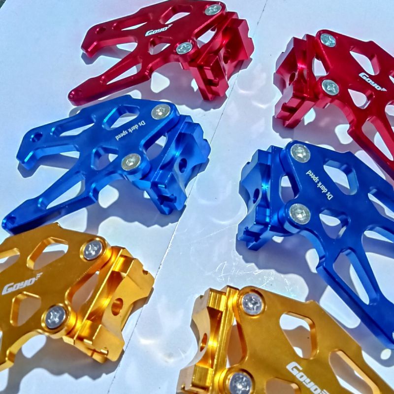 Standhook arm, variasi stelan rantai, Tutup arm model cakar jupiter supra fu tiger vixion cbr ninja