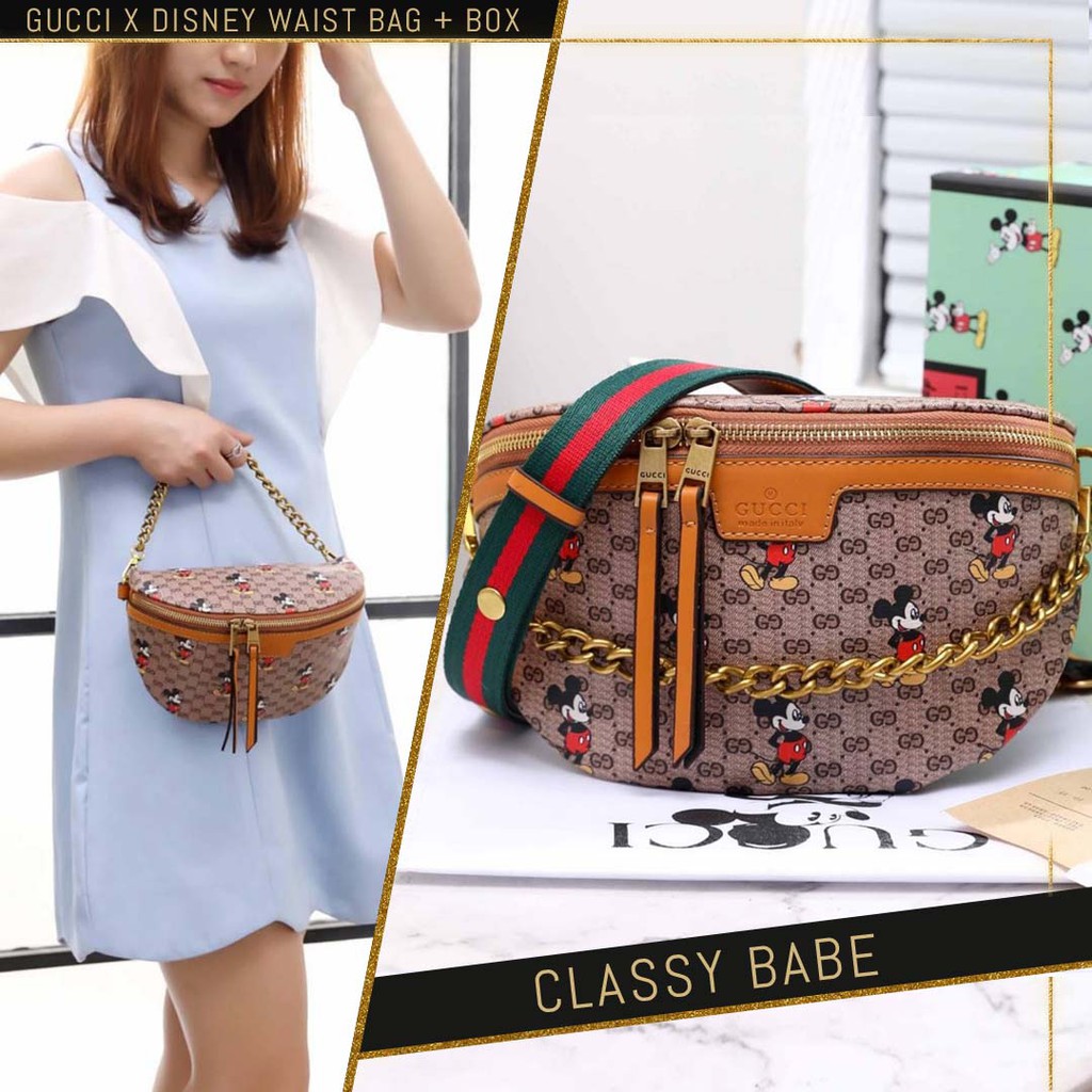 gucci disney fanny pack