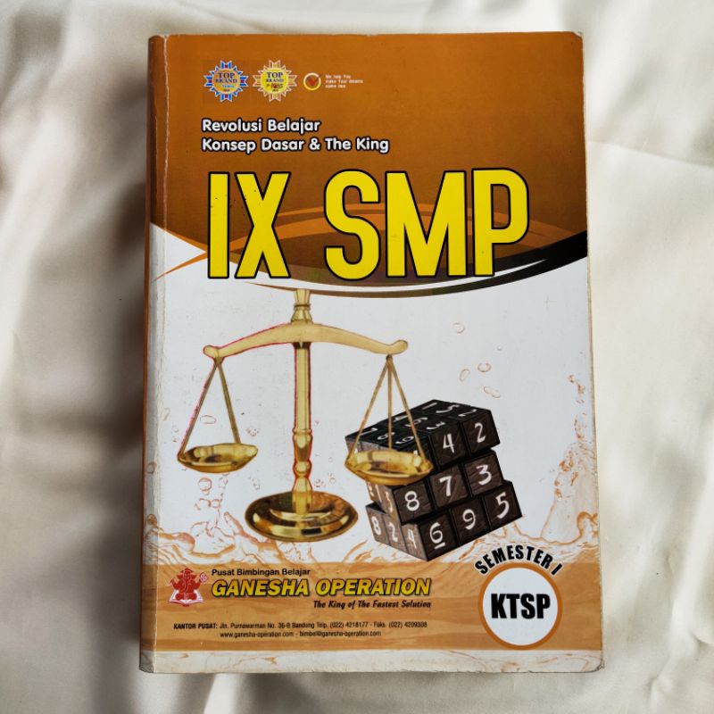Buku Koding bimbel ganesha operation (go) 9 SMP semester 1