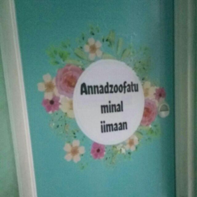 Variasi Stiker Pintu Kamar Mandi