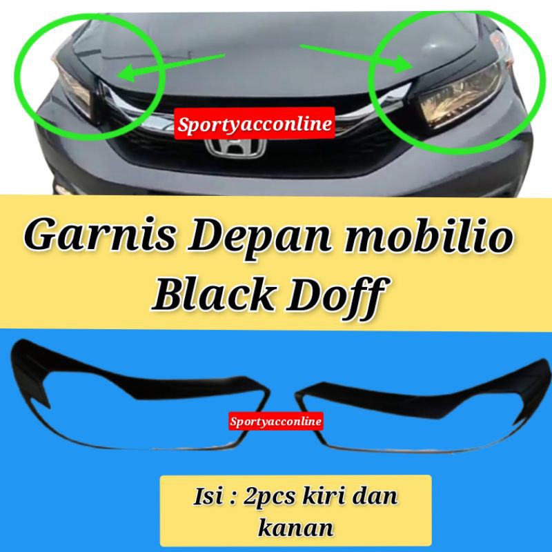 Garnis lampu depan Mobilio 2018-2021