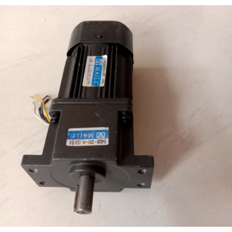 Ac Motor Gearbox 220V 90W Ratio 1 : 20 High Torque