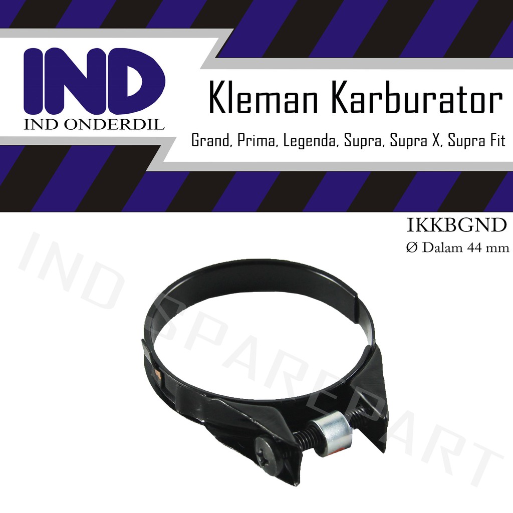 Kleman-Klem Karet Filter Udara Karburator-Karbu Supra-X-Fit/Legenda