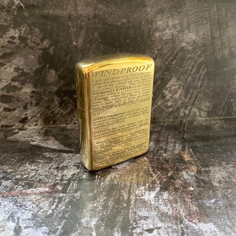 COD- Korek Api Zippo Windproof Gold / Korek Api unik / Korek Api premium Rolisstore