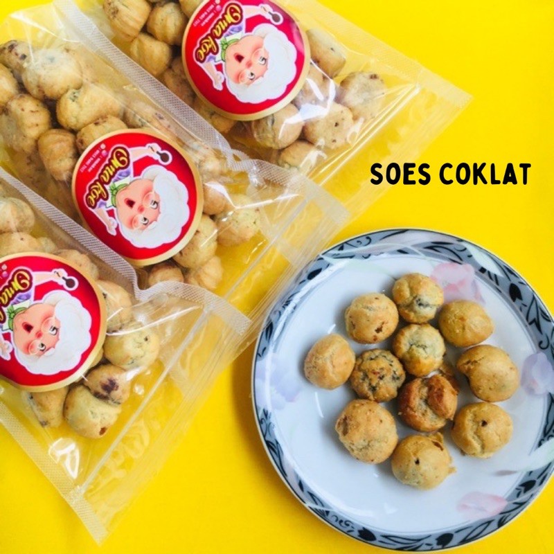 Snack Soes Kering Coklat - 150gr