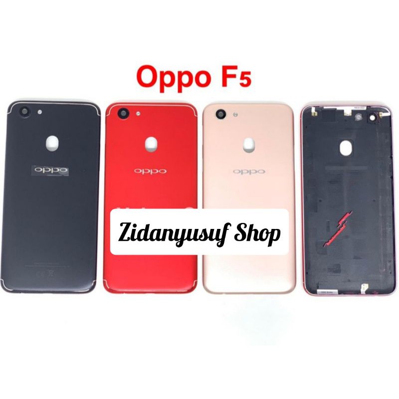 BACKDOOR BACK COVER KESING CASING HOUSING OPPO F5 TUTUP BELAKANG ORIGINAL